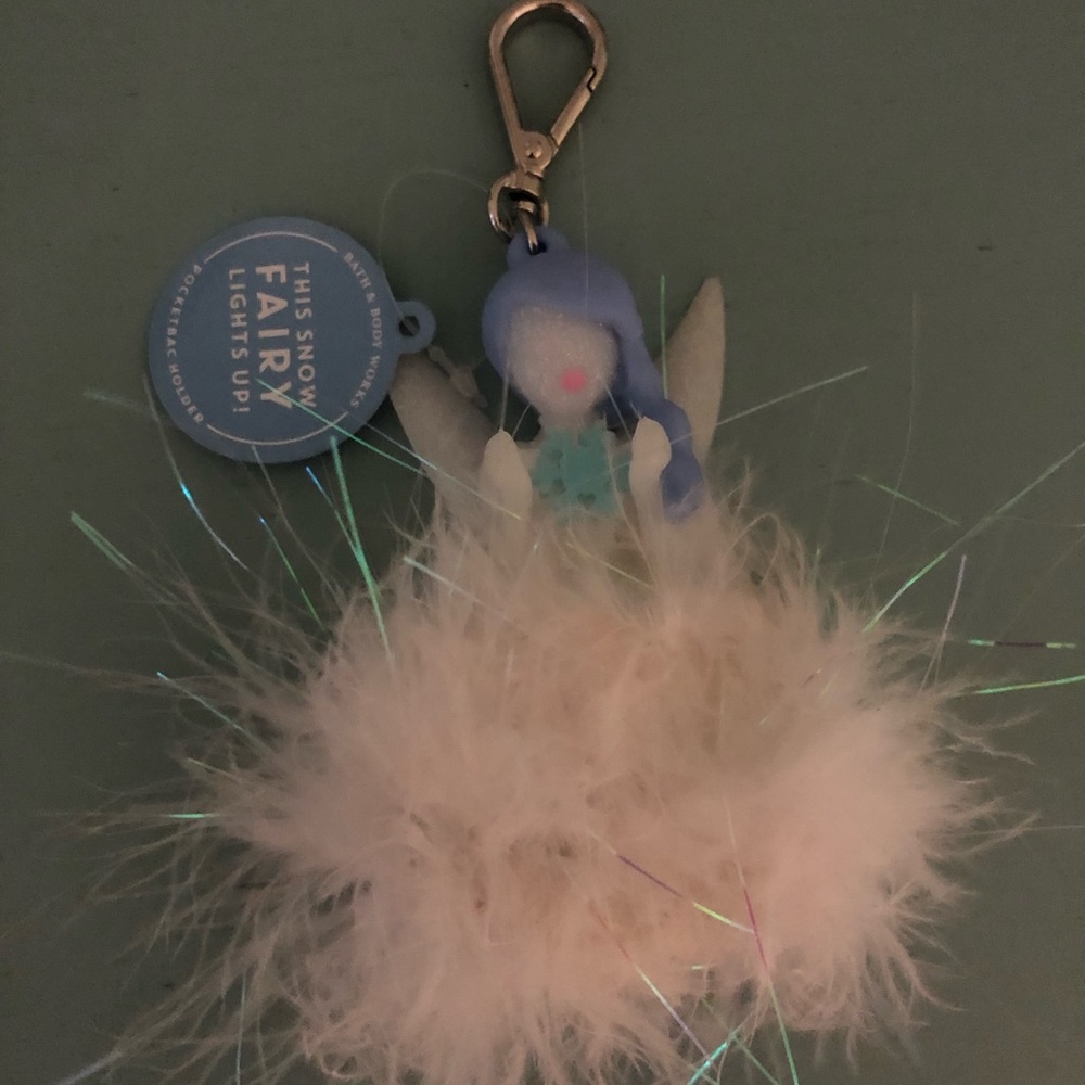 NEW with TAGS! 
Bath & Body Works Blue Light Up Fairy Pocket Bac.